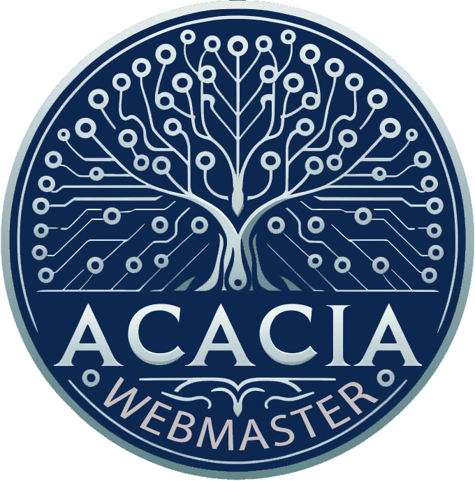 Acacia Webmaster logo